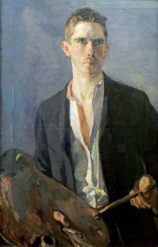 Self-Portrait, 1908 (Albert Weisgerber) (1878-1915) 